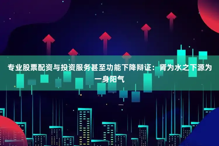 专业股票配资与投资服务甚至功能下降辩证：肾为水之下源为一身阳气